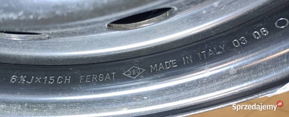 Felga stalowa 15 ORYGINAŁ Renault 8200261947