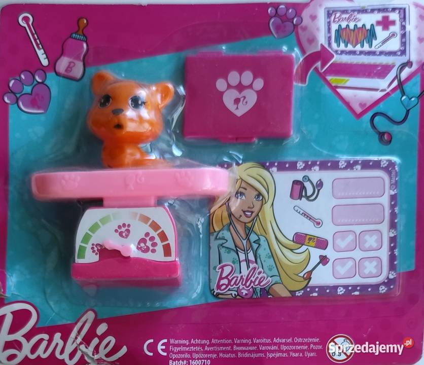 Barbie Weterynarz Zestaw Lekarz Zwierząt Egmont mazowieckie Warszawa