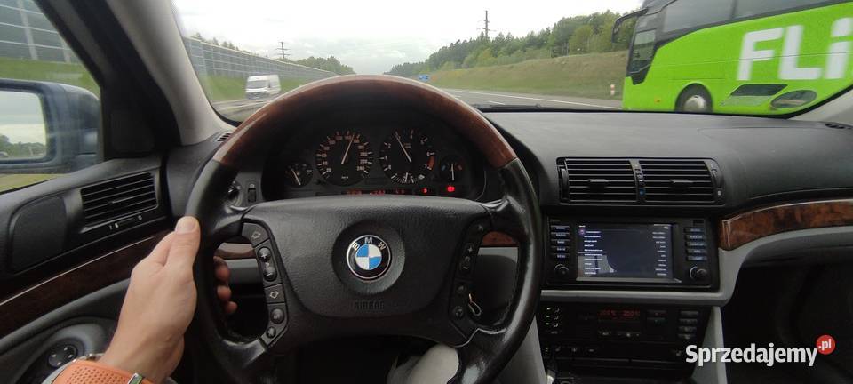 BMW E39 523iA MoireGrau Seria 5 Cieszyn