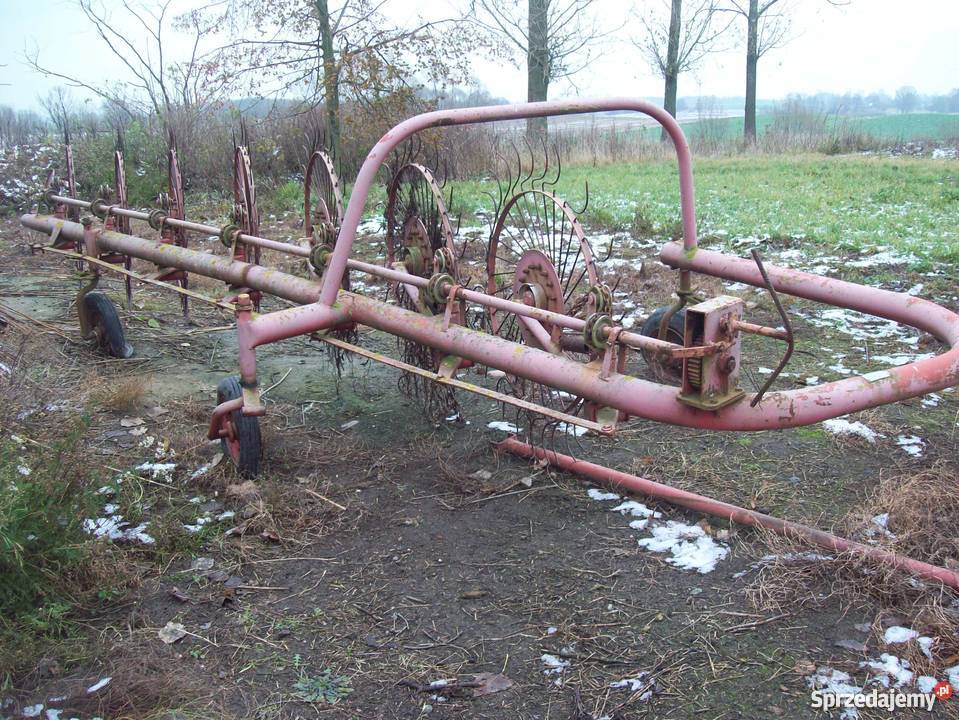 Zgrabiarka 7 gwiazdowa nieuszkodzony Maszyny zielonkowe