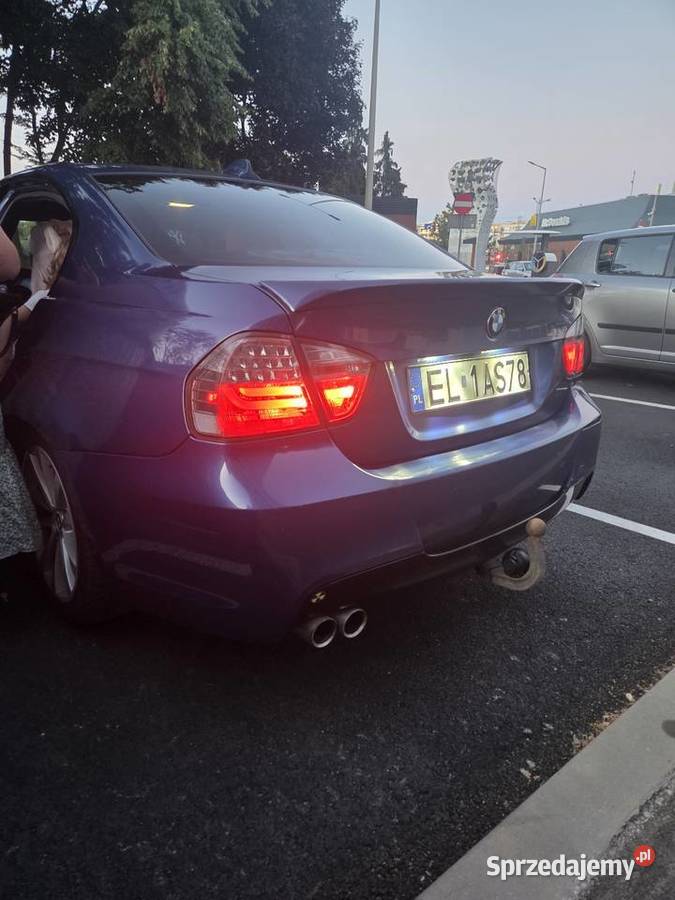 BMW e90 3 sedan 330d DIESEL 2007 231 mpakiet klimatyzacja Łódź