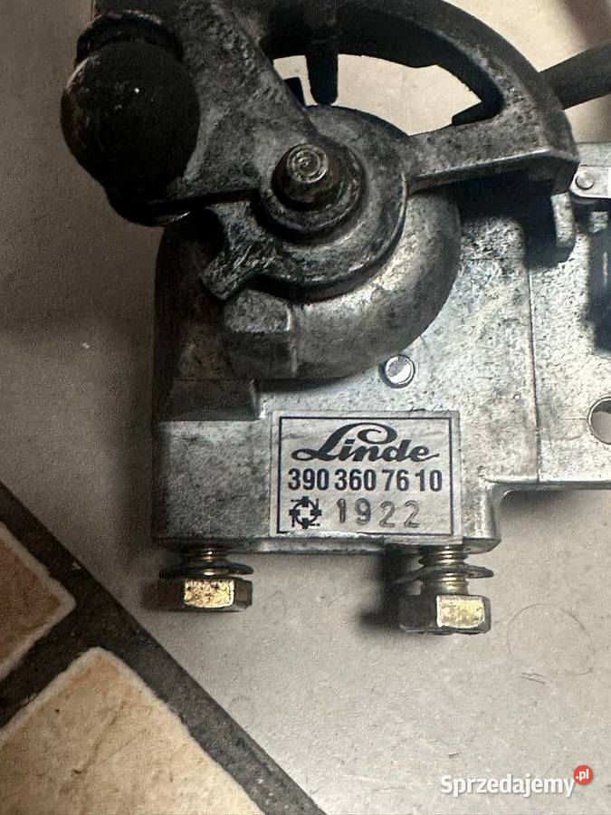 Akcelerator potencjometr do wózka widłowego Układ elektryczny i zapłon Antonie