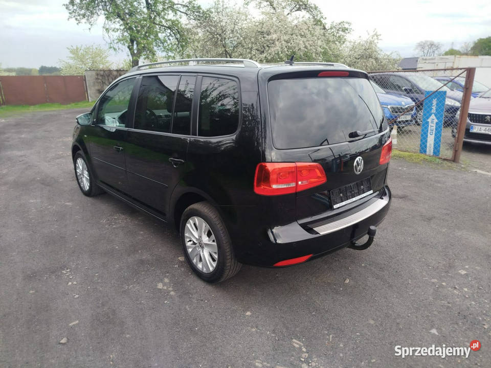 Volkswagen Touran 20 TDI udokumentowany przebieg