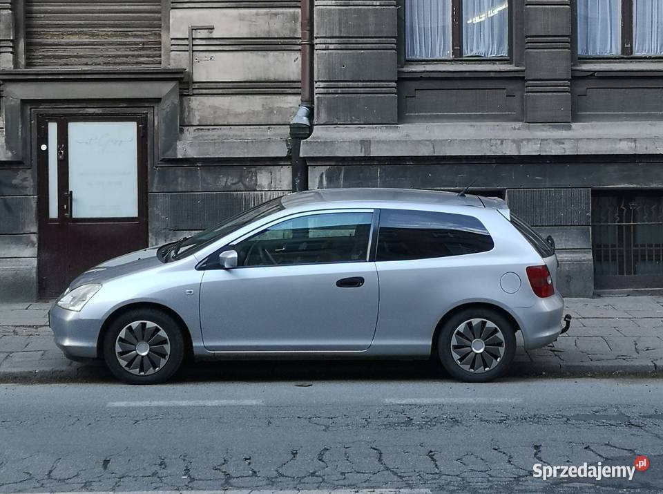 Honda Civic 14 VII HAK niski przebieg147 dodatk Łódź