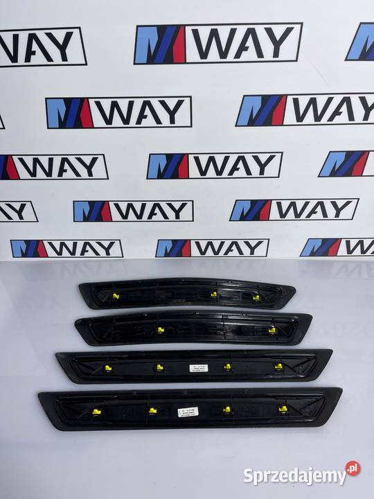 BMW F20 LISTWY PROGOWE NAKŁADKI KOMPLET PRZÓD sprzedam