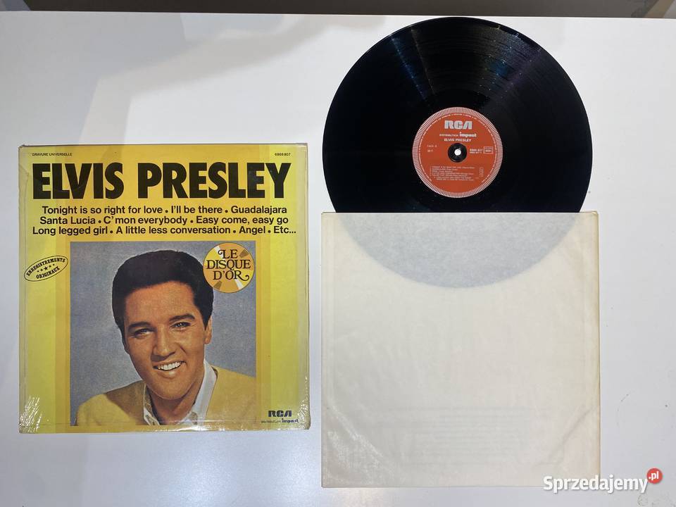 Winyl Elvis Presley Le Disque DOr 1977 Wrocław sprzedam