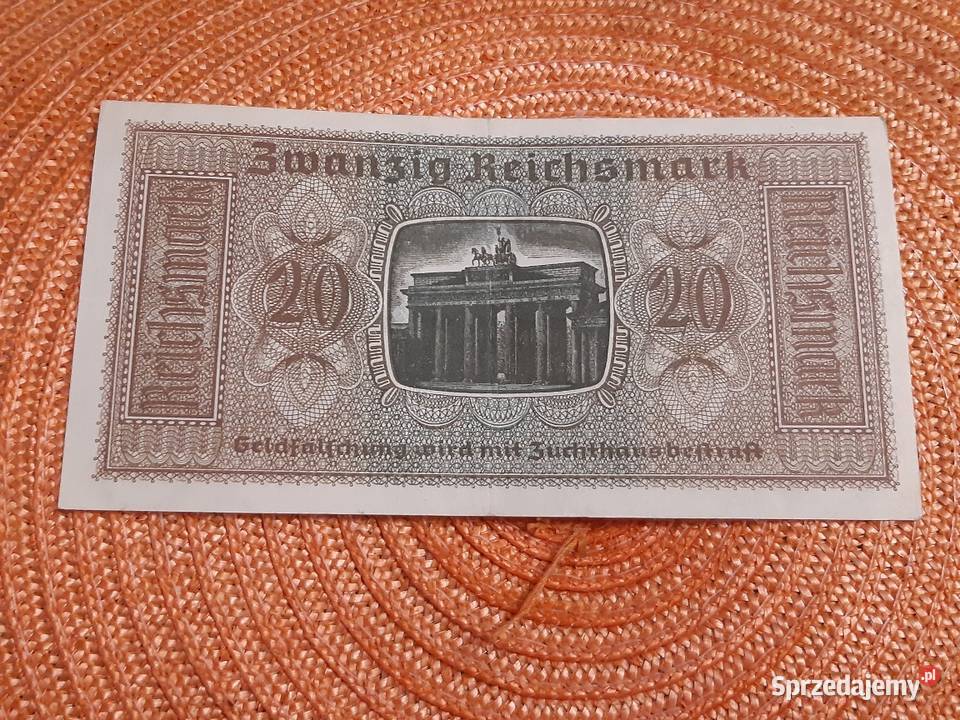 banknot niemiecki III Rzesza podlaskie