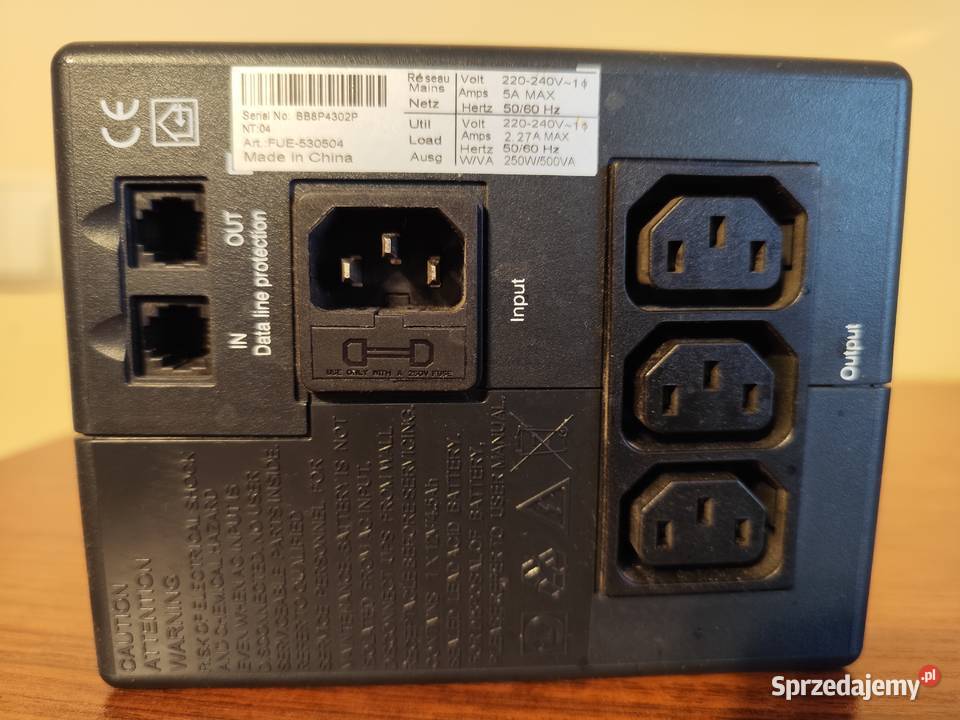 UPS Eaton 500VA Mielec