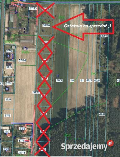 sprzedaży gruntu 1500m2 Kromolin Stary Stary 1500m2 łódzkie