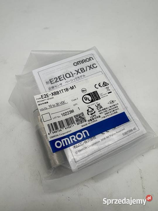 Omron E2EX8B1T18M1 Czujnik zbliżeniowy Pozostałe mazowieckie Warszawa