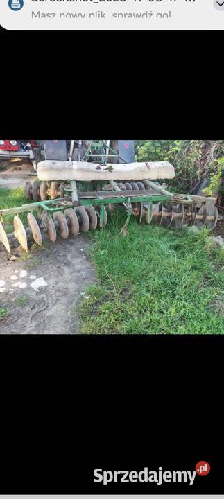 Siewnik pług talerzówka Lubin