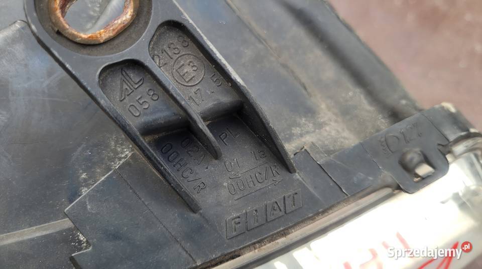 REFLEKTOR PRAWY LAMPA PRAWA PRZEDNIA FIAT PANDA Lampy przednie Ruda Śląska
