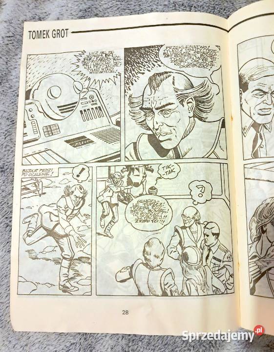 Tomek Grot Pościg B Polch As Editor 1989 Komiks Rybnik sprzedam