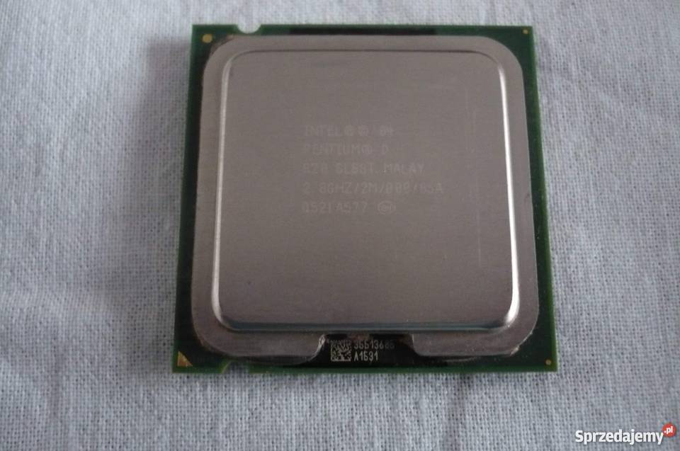 Procesor Intel Pentium D 820 2x28 GHZ2 MB CACHEL Warszawa