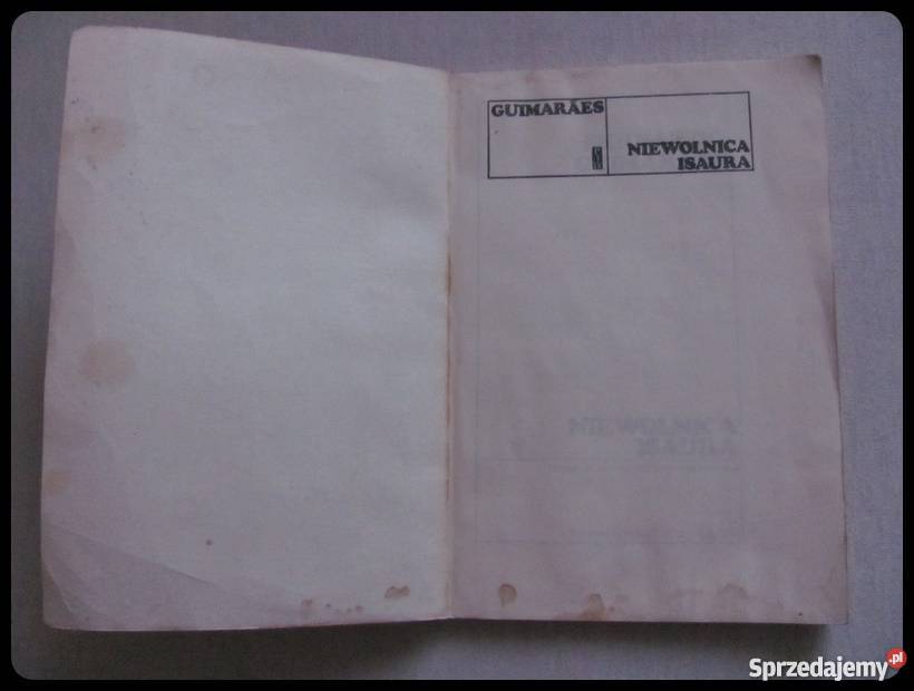 Niewolnica Isaura Bernardo Guimaraes Płock