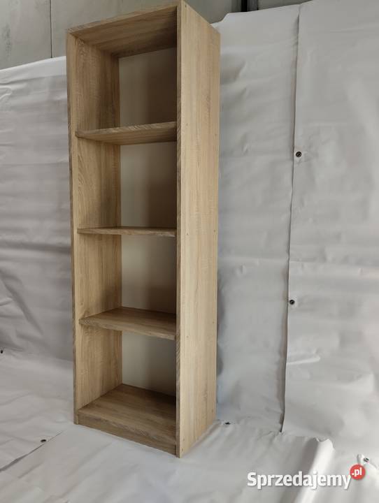 Regał na książki 58 x 35 x 180 4 poziomy sprzedam