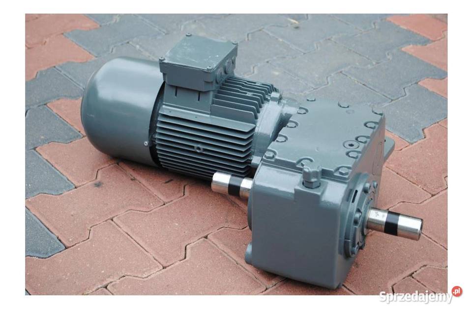Motoreduktor dwubiegowy 01814kw 5436obrmin Biznes i Przemysł