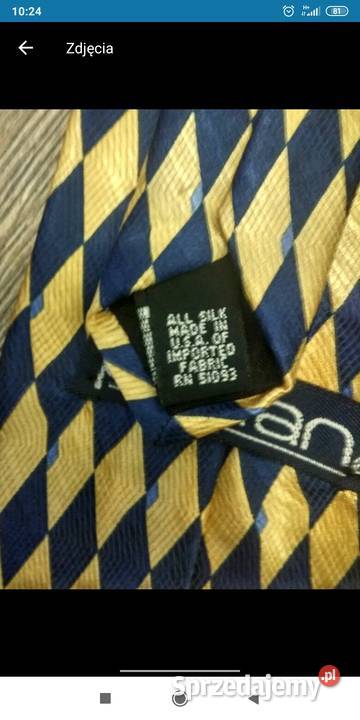 Krawat purIran USA Krawaty dolnośląskie Bolesławiec