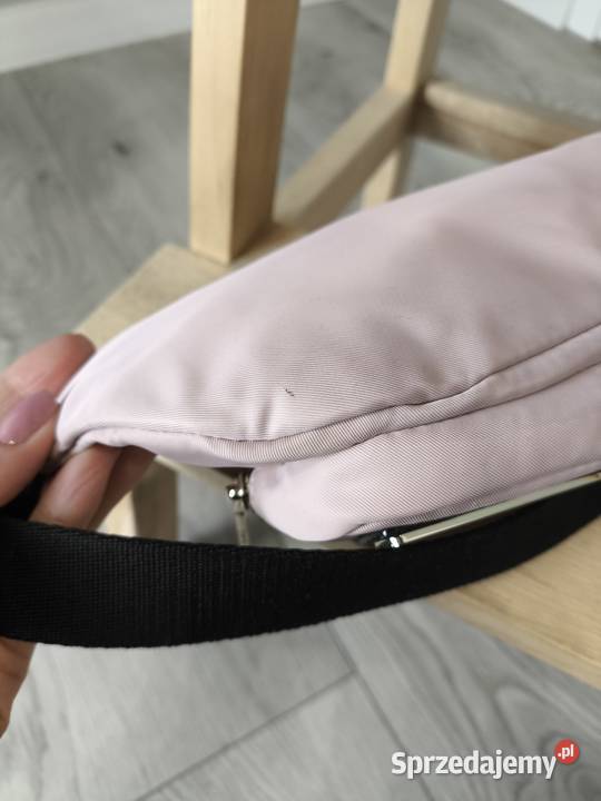 Torebka damska nerka mała Calvin Klein pudrowy wielkopolskie Poznań sprzedam