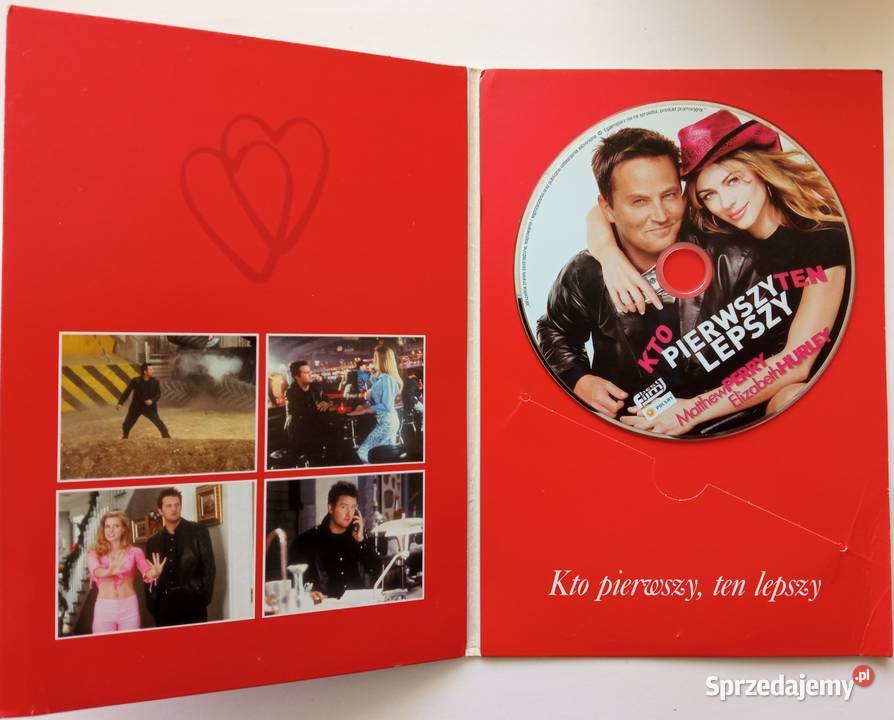Kto pierwszy ten lepszy DVD Matthew Perry 1 płyta Łódź sprzedam