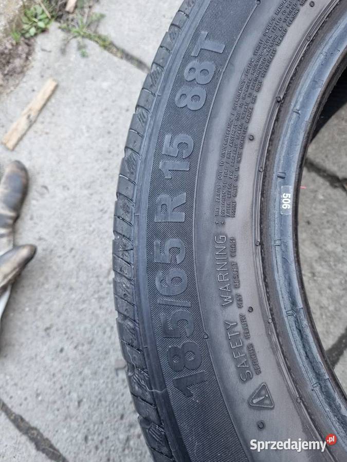 Opony Continental ContiEciContact 3 18565R15 5mm śląskie Czechowice-Dziedzice