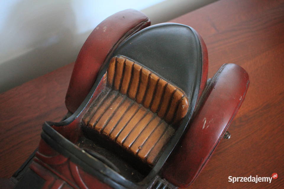 Drewniany samochodzik STYLOWY Góra