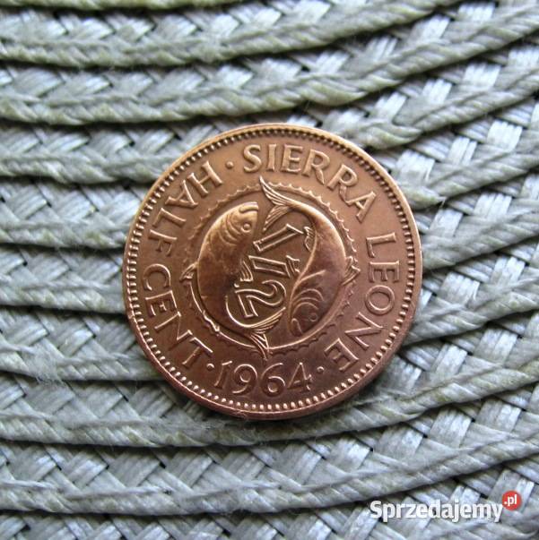Sierra Leone 12 Centa 1964r Kalisz