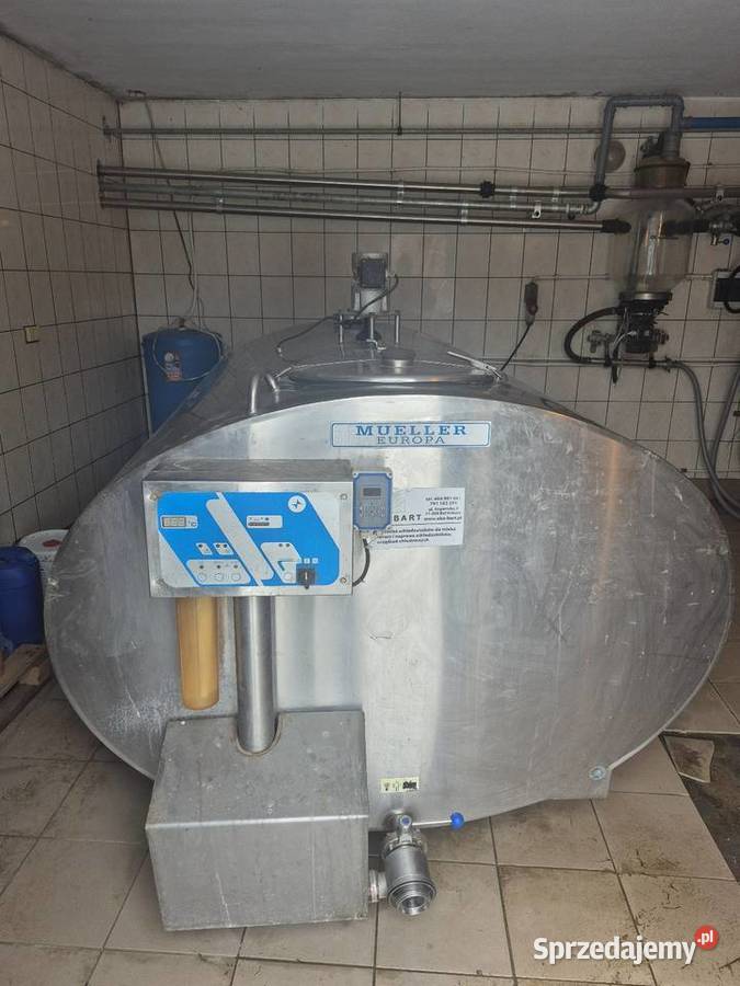 Zbiornik na mleko 2000 litrów Zbiorniki Łubiane