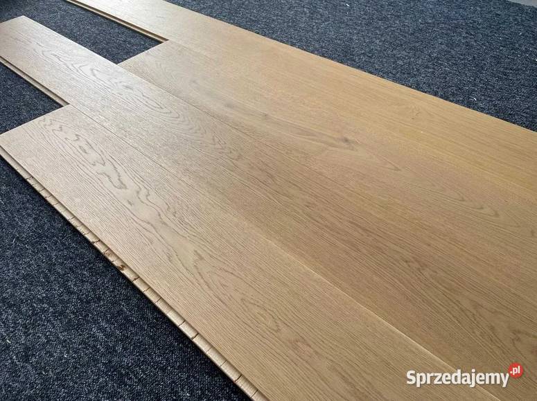 Deska dębowa 14x194x2430 Raw Wood Olej UV Lakier