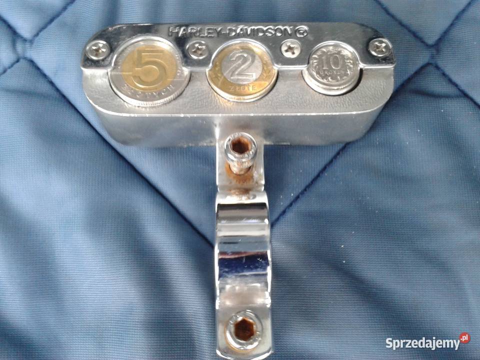 Harley kierownica mocowanie uchwyt na monety Motoryzacja Rybnik