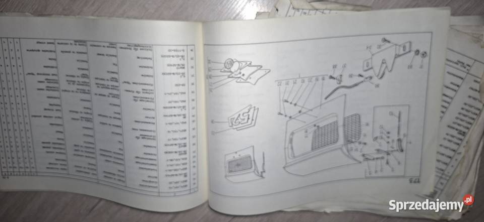 STAR 200 Zmiany do katalogu części zamiennych wielkopolskie Łęczyca