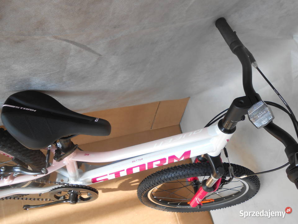 Rowerek Storm ALUMINIOWY 20 amortyzator aluminowa Jordanowo sprzedam