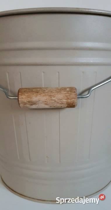 Metalowe wiadro Ikea 15 L osłona na donicę śląskie Ruda Śląska sprzedam