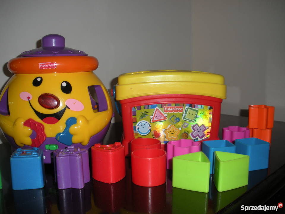 Dwa sortery Fisher GARNUSZEK NA KLOCUSZEK Edukacyjne Warszawa