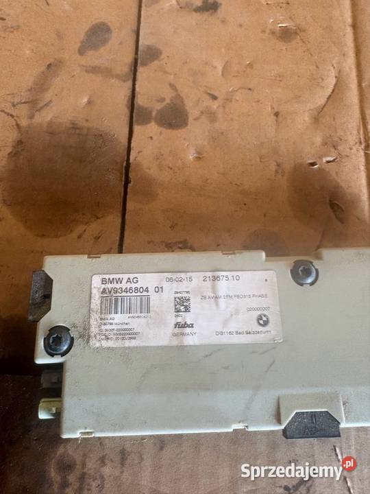 BMW f10 Wzmacniacz Antenowy 9346804 Części samochodowe sprzedam