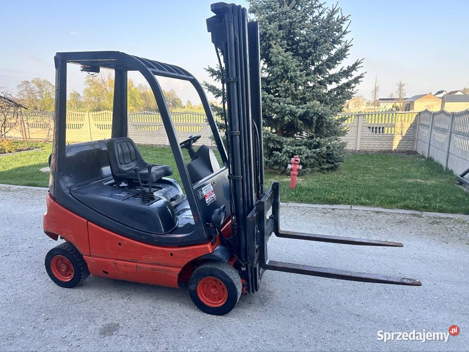 Wózek widlowy Linde H16 16 t 5m triplex wolny Wózki widłowe łódzkie Rząśnia