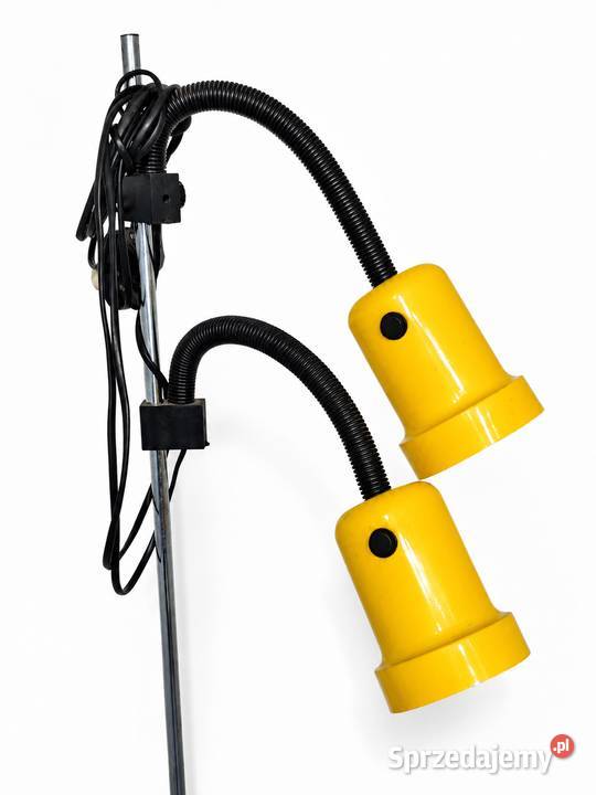 Ikona Designu PRL Space Age Lampa Podłogowa Poddębice
