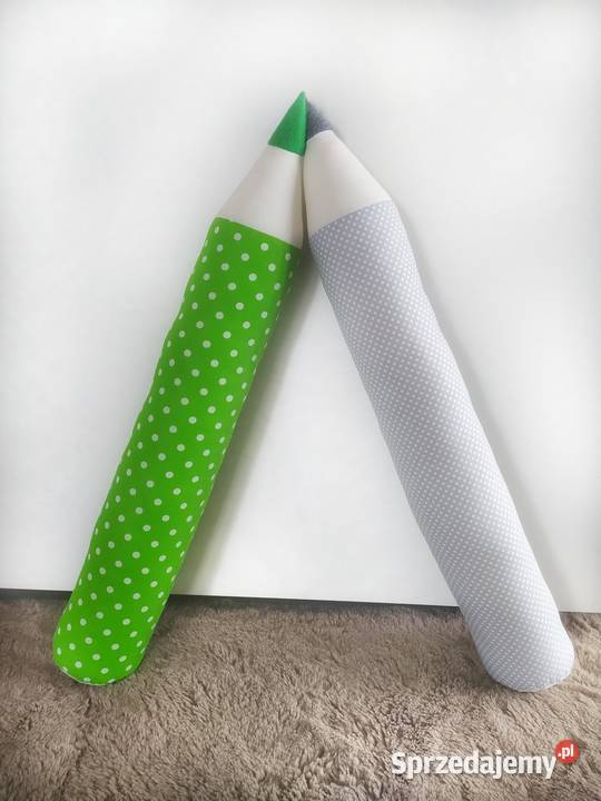 Kredki szyte dekoracje pokoju dziecięcego