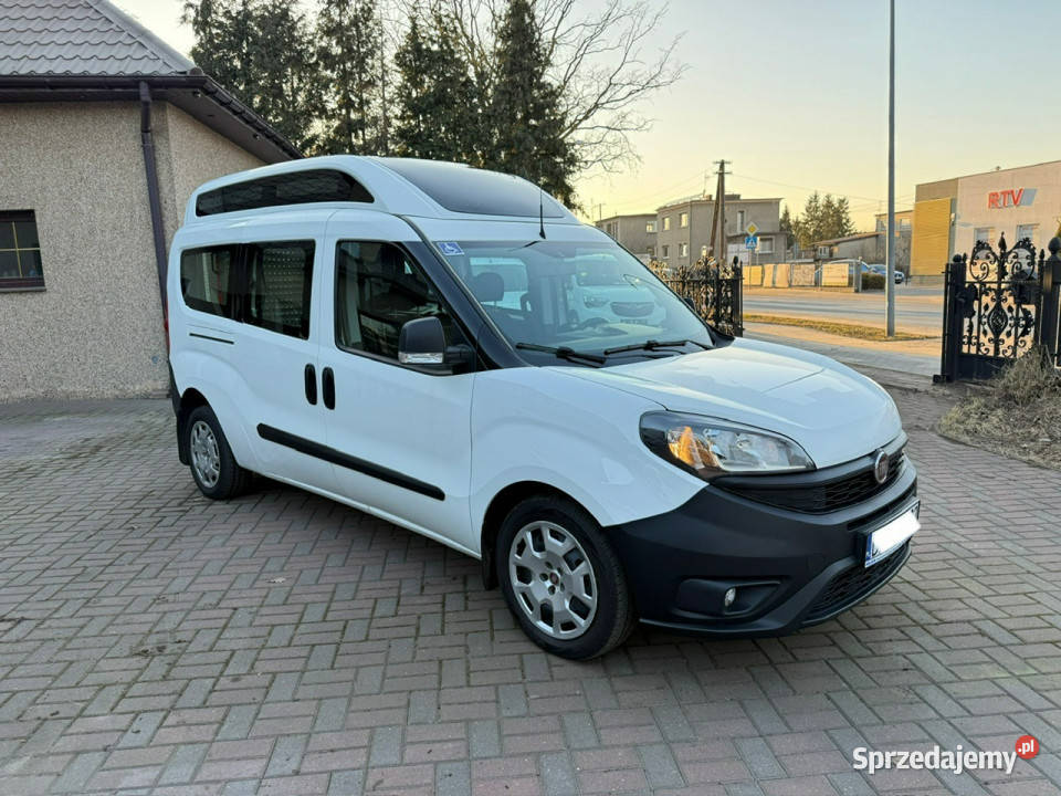 Fiat Doblo Doblo 16120 Niepełnosprawnych RAMPA tempomat dolnośląskie Syców