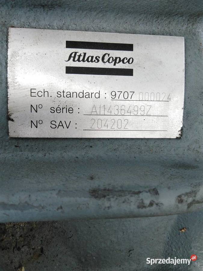 Stopień ATLAS COPCO GA55 GA75 GA90 GA110 S010365