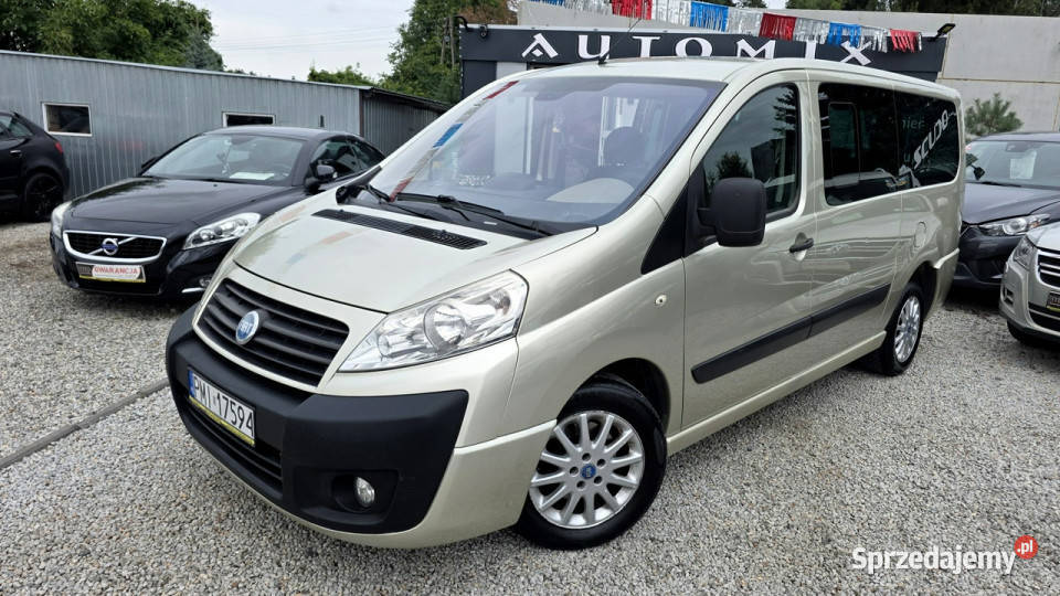 Fiat Scudo LONG 20HDI Nawiewy Panorama 8 Os HAK Samochody osobowe dolnośląskie Świdnica
