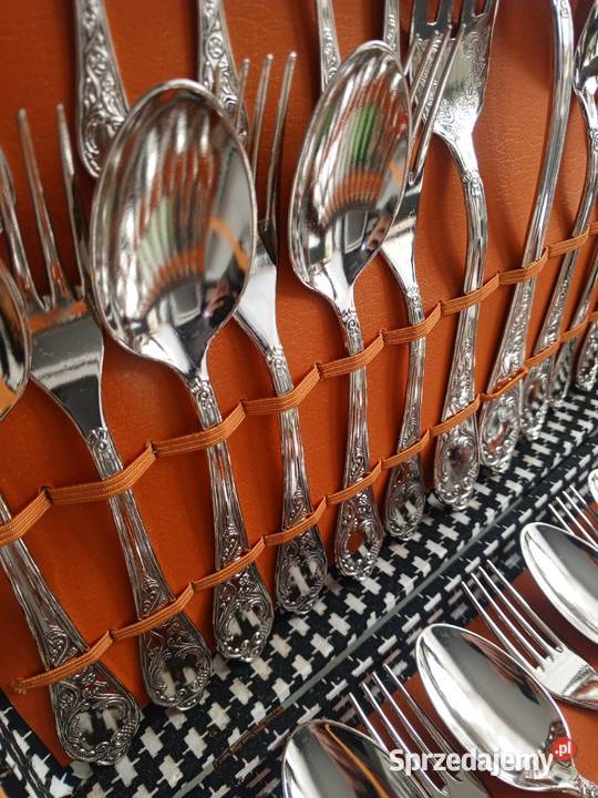 Sztućce srebrne Kalisz