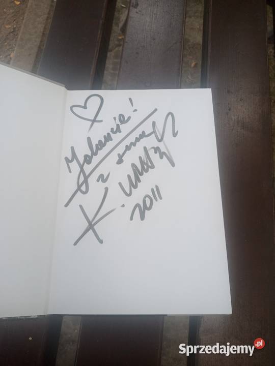 Sprzedam książke z autografem Krzysztofa śląskie Bytom