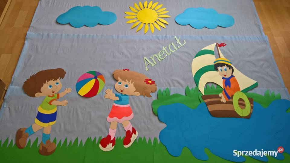 Dekoracje wiosenno letnie z brystolu 504102 444 Garwolin