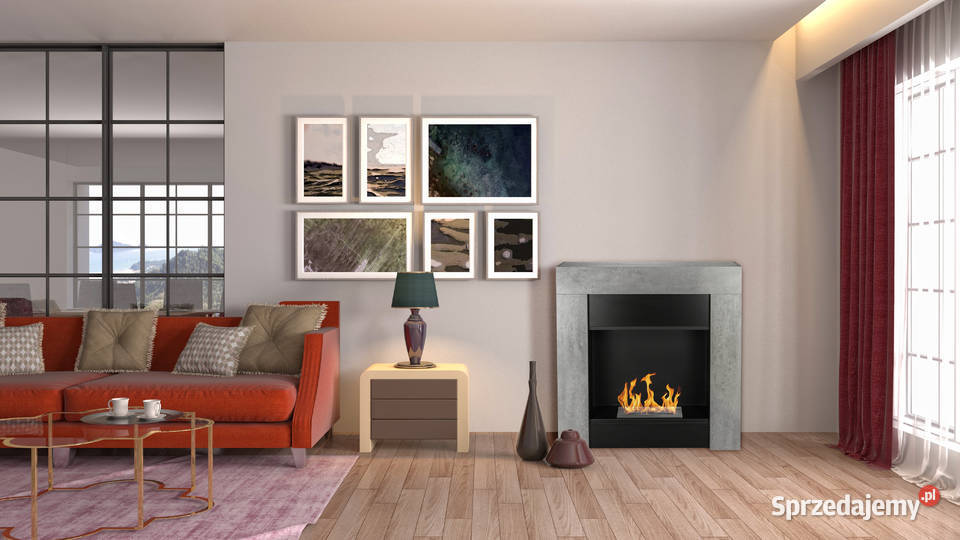 BIOKOMINEK CONCRETE LOFT BIOKOMINKI WOLNOSTOJACE Warka
