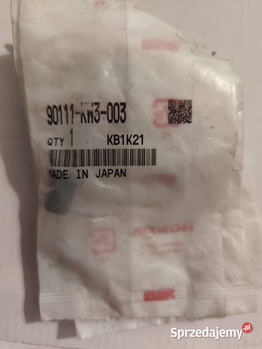 Części do motocykla HONDA Września