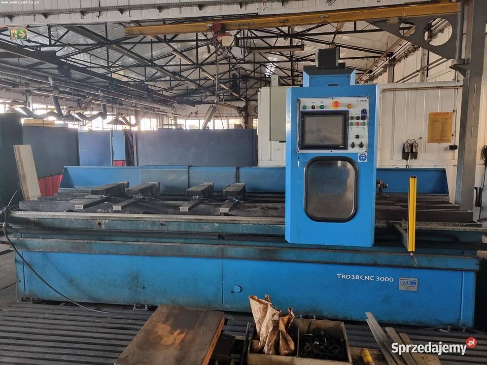 Wiertarka CNC do profili CMA TRD 38 CNC 3000 Jelenia Góra