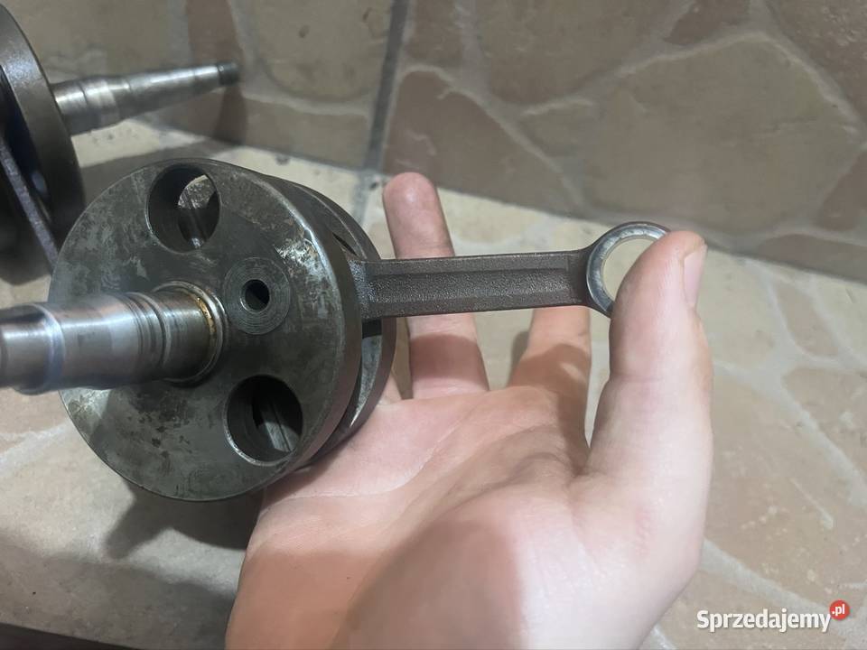 Wał korbowy org DDR Simson S51 SR50 S53 ładne Cierpice