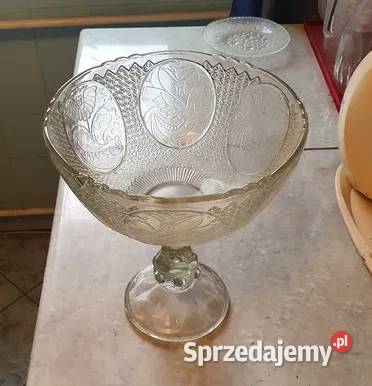 Zastawa szklana szkło PRL przezroczysty Ceramika i szkło Warszawa sprzedam