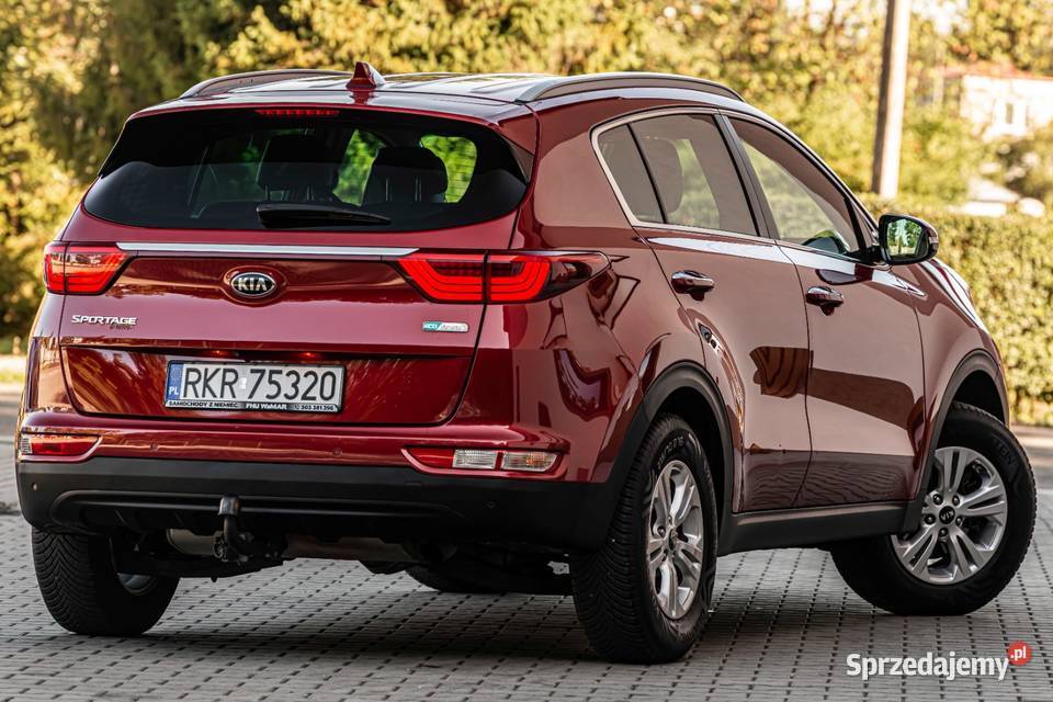 Kia Sportage 2016r benzyna sprowadzony Zalesie